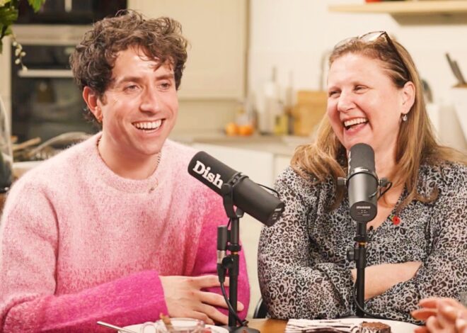 Dish Podcast: Hilarious Celebrity Chats & Foodie Moments with Nick Grimshaw and Angela Hartnett